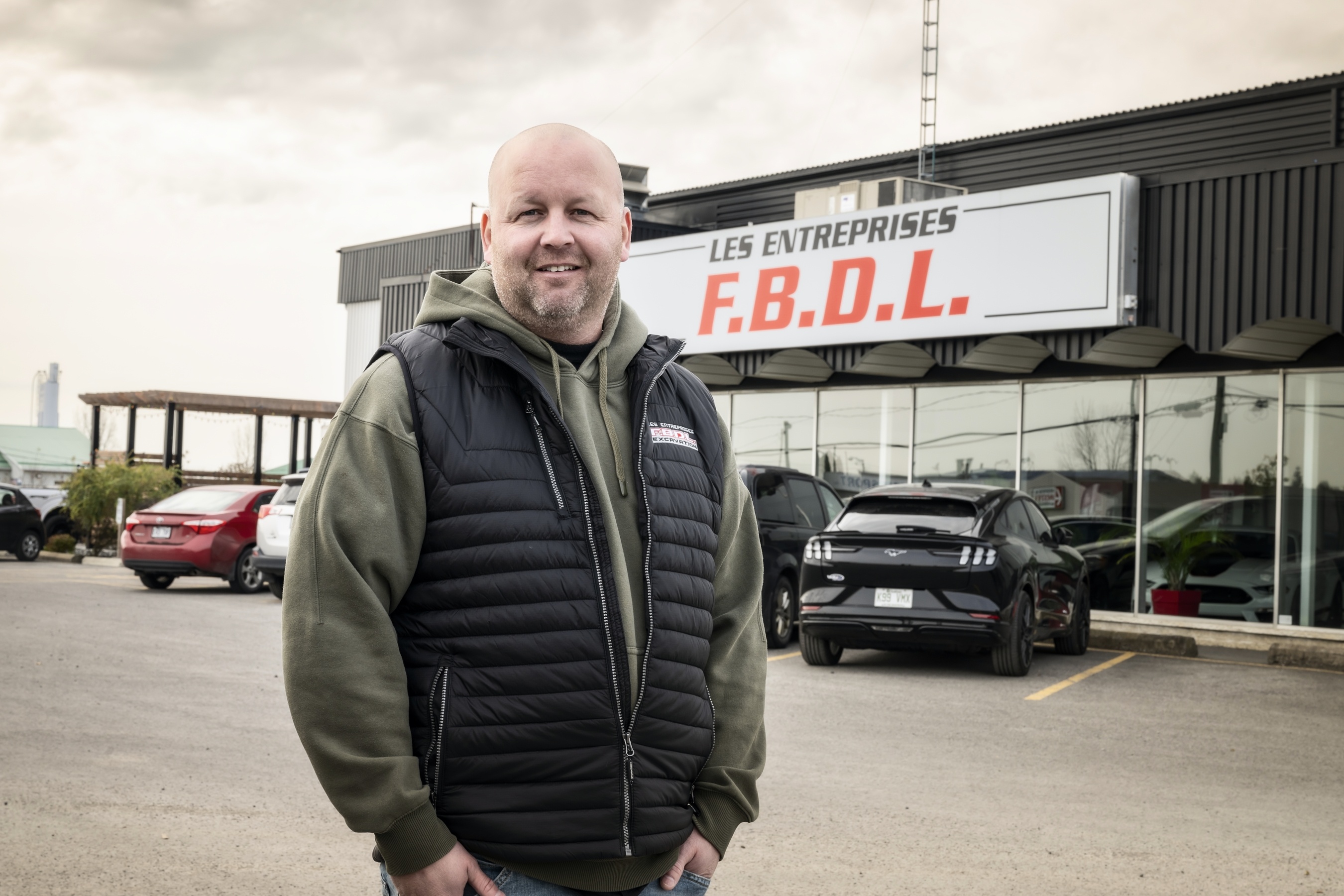 Dany Lafleur, propriétaire des Entreprises F.B.D.L